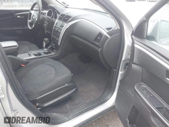 2012 Chevrolet Traverse 1LT with VIN 1GNKRGED5CJ168838, listed as a IAAI auction lot 41731246 with 132,820 mi miles and . Bid and sale history available at DreamBid. Image 5.