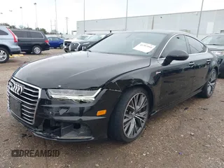 2016 Audi A7 3.0 Premium Plus with VIN WAUWGAFCXGN075389, listed as a IAAI auction lot 41285994 with 83,032 mi miles. Bid and sale history available at carsss.com. Image 17.