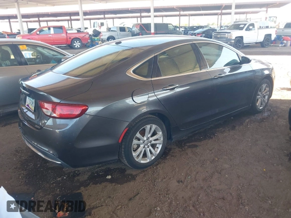 2015 Chrysler 200 Limited with VIN 1C3CCCAB0FN660612, listed as a IAAI auction lot 42015706 with 148,304 mi miles and . Bid and sale history available at DreamBid. Image 4.