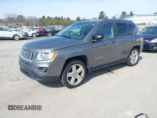 2011 Jeep Compass Limited with VIN 1J4NF5FB9BD258484, listed as a IAAI auction lot 41790636 with 136,679 mi miles. Bid and sale history available at carsss.com. Image 2.