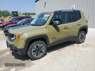 2015 Jeep Renegade Trailhawk z VIN ZACCJBCT7FPB90670, wystawiony jako Copart lot #59345965 z przebiegiem 150 533 mil mil oraz Czysty tytuł • Clean title. Historia ofert i sprzedaży dostępna na DreamBid. Obrazek 1.