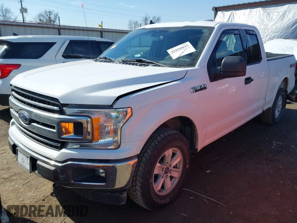 2019 Ford F-150 XL with VIN 1FTEX1EP0KKC95721, listed as a IAAI auction lot 41656043 with 95,375 mi miles and . Bid and sale history available at DreamBid. Image 17.