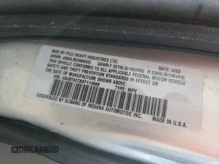 2003 Subaru Baja Special Sports z VIN 4S4BT62C837114099, wystawiony jako Copart lot #61437435 z przebiegiem 240 043 mil mil oraz Czysty tytuł • Clean title. Historia ofert i sprzedaży dostępna na DreamBid. Obrazek 12.