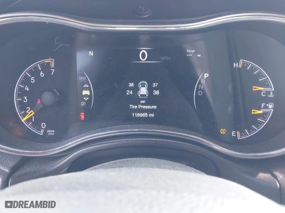 2018 Jeep Grand Cherokee Laredo E with VIN 1C4RJFAG8JC453706, listed as a IAAI auction lot 41688655 with 116,965 mi miles. Bid and sale history available at carsss.com. Image 7.
