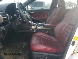 2014 Lexus IS 350 with VIN JTHBE1D20E5009785, listed as a Copart auction lot 43390055 with 163,556 mi miles and Salvage title. Bid and sale history available at DreamBid. Image 7.
