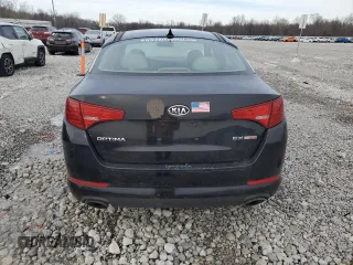2011 Kia Optima EX with VIN KNAGN4A64B5149198, listed as a Copart auction lot 46599935 with Not Provided miles and Clean Title. Bid and sale history available at carsss.com. Image 6.
