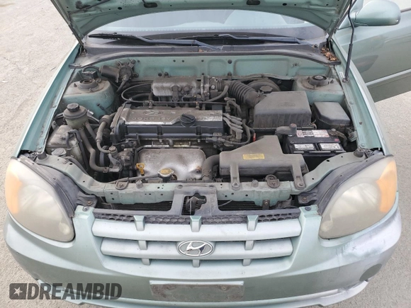 2004 Hyundai Accent GL with VIN KMHCG45C14U540938, listed as a Copart auction lot 46701935 with 71,891 mi miles and Salvage Title. Bid and sale history available at carsss.com. Image 11.