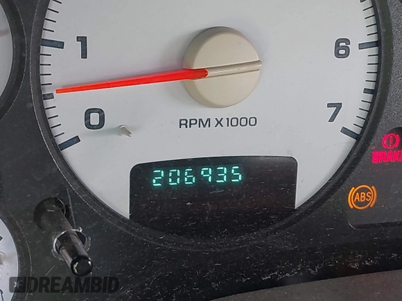 2002 Dodge 1500 with VIN 3D7HA18NX2G155889, listed as a IAAI auction lot 41919718 with 206,935 mi miles and . Bid and sale history available at DreamBid. Image 7.