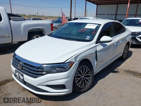 2021 Volkswagen Jetta S with VIN 3VWC57BU3MM039012, listed as a IAAI auction lot 42451652 with 46,337 mi miles and . Bid and sale history available at DreamBid. Image 2.