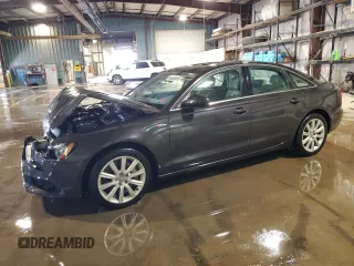 2014 Audi A6 Premium Plus with VIN WAUFGAFC5EN086555, listed as a Copart auction lot 56639055 with 119,552 mi miles and Salvage title. Bid and sale history available at DreamBid. Image 1.