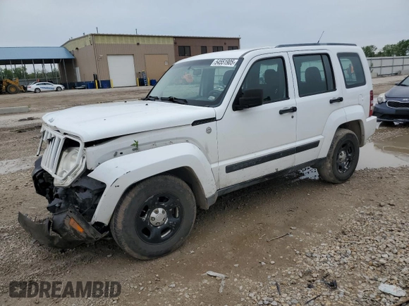 2011 Jeep Liberty Sport with VIN 1J4PN2GK0BW513438, listed as a Copart auction lot 54551905 with 184,157 mi miles and Salvage Title. Bid and sale history available at DreamBid. Image 1.