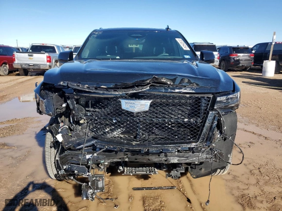 2024 Cadillac Escalade 4WD Sport Platinum with VIN 1GYS4GKL3RR331798, listed as a Copart auction lot 81526454 with 4,140 mi miles and Salvage Title. Bid and sale history available at carsss.com. Image 5.