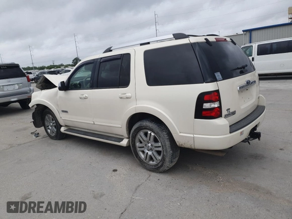 2007 Ford Explorer Limited с VIN 1FMEU65E27UB84356, выставлен на аукционе Copart как лот 51109995 с пробегом 127 185 миль миль и Списание • Salvage title. История ставок и продаж доступна на DreamBid. Изображение 2.