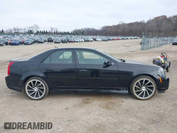 2005 Cadillac CTS with VIN 1G6DP567950108335, listed as a IAAI auction lot 40993988 with 75,648 mi miles. Bid and sale history available at carsss.com. Image 13.