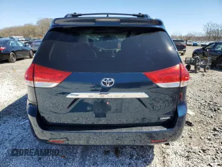 2011 Toyota Sienna XLE AAS with VIN 5TDYK3DC6BS170205, listed as a Copart auction lot 50868135 with 153,134 mi miles and Salvage Title. Bid and sale history available at DreamBid. Image 6.