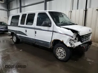 1994 Ford Econoline Cargo with VIN 1FDEE14NXRHA01931, listed as a Copart auction lot 52773195 with 274,770 mi miles and Salvage Title. Bid and sale history available at carsss.com. Image 4.