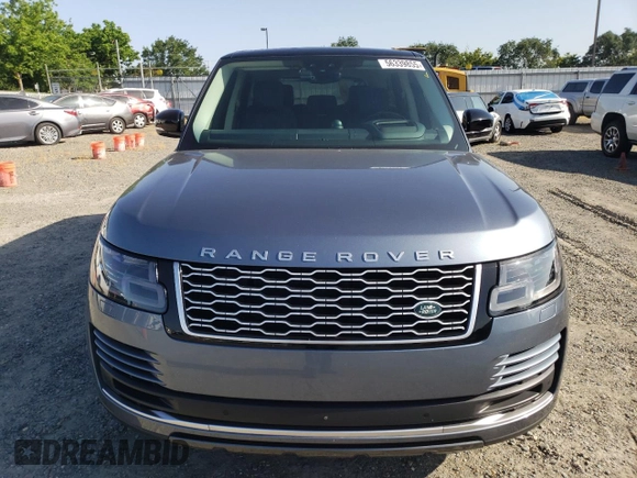 2018 Land Rover Range Rover HSE с VIN SALGS2SV6JA394475, выставлен на аукционе Copart как лот 56339855 с пробегом 75 224 миль миль и На запчасти • Non repairable. История ставок и продаж доступна на DreamBid. Изображение 5.