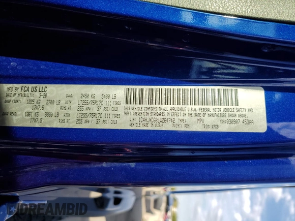 2020 Jeep Wrangler Unlimited Willys with VIN 1C4HJXDG0LW264742, listed as a Copart auction lot 73247804 with 31,745 mi miles and Salvage title. Bid and sale history available at DreamBid. Image 13.