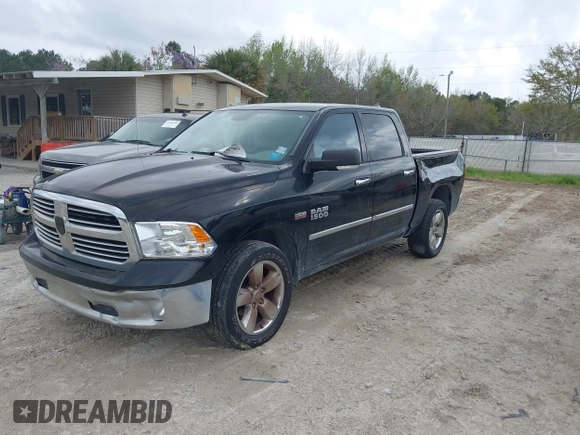 2013 Ram 1500 Outdoorsman with VIN 1C6RR7LT8DS556814, listed as a IAAI auction lot 41947903 with 105,399 mi miles. Bid and sale history available at carsss.com. Image 2.