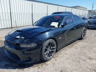 2020 Dodge Charger Scat Pack z VIN 2C3CDXGJ5LH162266, wystawiony jako IAAI lot #41763759 z przebiegiem 83 366 mil mil oraz . Historia ofert i sprzedaży dostępna na DreamBid. Obrazek 2.
