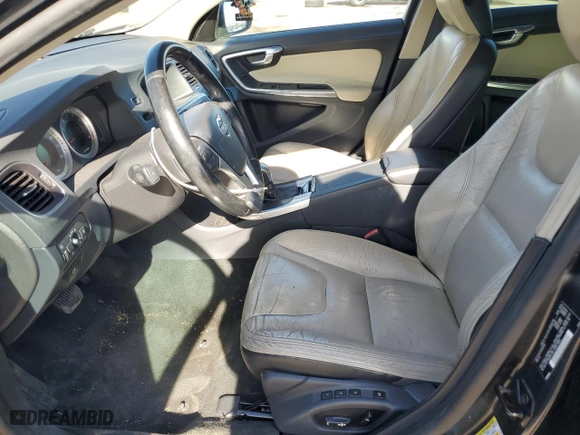 2013 Volvo S60 T5 Premier with VIN YV1612FS4D1222286, listed as a Copart auction lot 50990215 with 108,252 mi miles and Salvage Title. Bid and sale history available at carsss.com. Image 7.