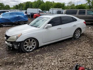 2012 Hyundai Equus Signature z VIN KMHGH4JH5CU052123, wystawiony jako Copart lot #57932755 z przebiegiem 172 401 mil mil oraz Szkody całkowita. Historia ofert i sprzedaży dostępna na DreamBid. Obrazek 1.