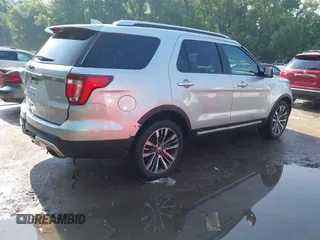 2017 Ford Explorer Platinum с VIN 1FM5K8HT6HGD17843, выставлен на аукционе IAAI как лот 42389653 с пробегом 135 820 миль миль и . История ставок и продаж доступна на DreamBid. Изображение 4.