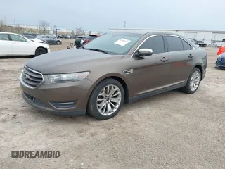 2015 Ford Taurus Limited with VIN 1FAHP2J84FG110702, listed as a IAAI auction lot 42060437 with 208,012 mi miles. Bid and sale history available at carsss.com. Image 17.