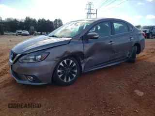 2018 Nissan Sentra SR with VIN 3N1AB7APXJY203507, listed as a Copart auction lot 46191935 with 110,524 mi miles and Salvage Title. Bid and sale history available at DreamBid. Image 1.