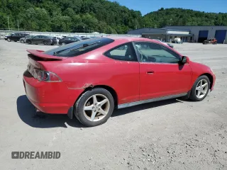 2004 Acura RSX with VIN JH4DC548X4S000747, listed as a Copart auction lot 61568734 with 202,478 mi miles and Clean Title. Bid and sale history available at carsss.com. Image 3.