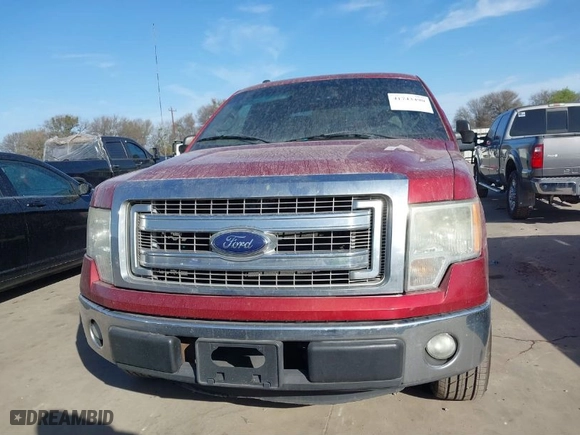 2014 Ford F-150 XL with VIN 1FTEX1CM9EFB16548, listed as a IAAI auction lot 41743490 with 232,325 mi miles. Bid and sale history available at carsss.com. Image 12.