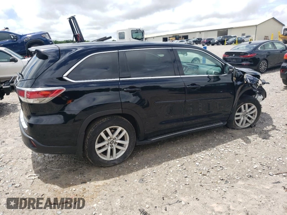 2016 Toyota Highlander LE z VIN 5TDBKRFH4GS348640, wystawiony jako Copart lot #56398355 z przebiegiem 90 659 mil mil oraz Szkoda całkowita • Salvage title. Historia ofert i sprzedaży dostępna na DreamBid. Obrazek 3.