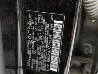 2018 Hyundai Tucson SE z VIN KM8J2CA47JU754245, wystawiony jako Copart lot #47880585 z przebiegiem 94 521 mil mil oraz Szkody całkowita. Historia ofert i sprzedaży dostępna na DreamBid. Obrazek 13.