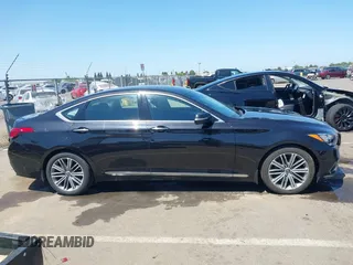 2018 Genesis G80 3.8L z VIN KMHGN4JE3JU284909, wystawiony jako IAAI lot #42188611 z przebiegiem 37 215 mil mil oraz . Historia ofert i sprzedaży dostępna na DreamBid. Obrazek 13.