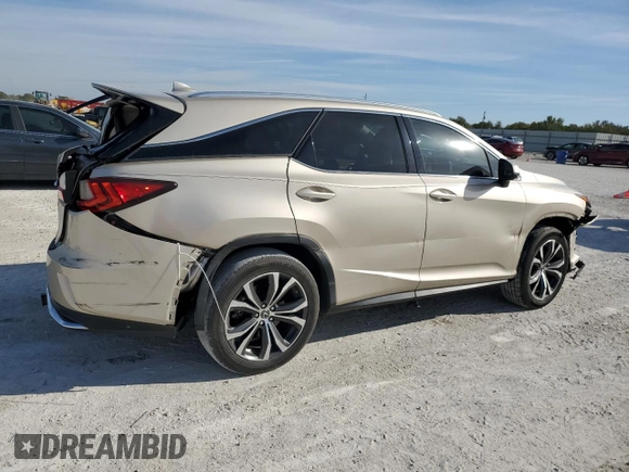 2018 Lexus RX with VIN JTJGZKCA3J2005247, listed as a Copart auction lot 47534675 with 4,801 mi miles and Salvage Title. Bid and sale history available at carsss.com. Image 3.