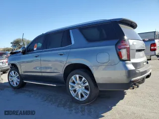 2021 Chevrolet Tahoe High Country with VIN 1GNSCTKL7MR383176, listed as a Copart auction lot 81976044 with 59,930 mi miles and Clean Title. Bid and sale history available at carsss.com. Image 2.