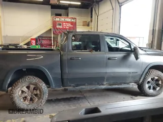 2020 Ram 1500 Rebel with VIN 1C6SRFLT0LN162491, listed as a IAAI auction lot 41841159 with 58,265 mi miles and . Bid and sale history available at DreamBid. Image 14.