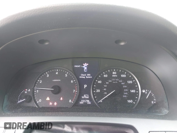 2014 Lexus LS 460 with VIN JTHBL5EF9E5126845, listed as a IAAI auction lot 41884567 with 151,796 mi miles and . Bid and sale history available at DreamBid. Image 7.