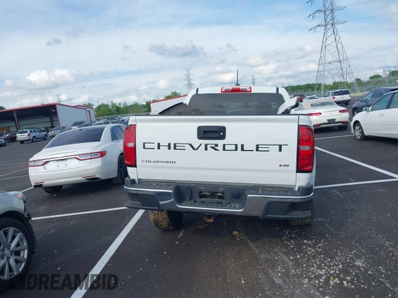 2022 Chevrolet Colorado 4WD Work Truck with VIN 1GCGTBEN6N1127343, listed as a IAAI auction lot 42106816 with 26,676 mi miles and . Bid and sale history available at DreamBid. Image 16.