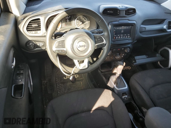 2018 Jeep Renegade Latitude with VIN ZACCJABB7JPJ43311, listed as a Copart auction lot 63396845 with 86,411 mi miles and Salvage title. Bid and sale history available at DreamBid. Image 8.
