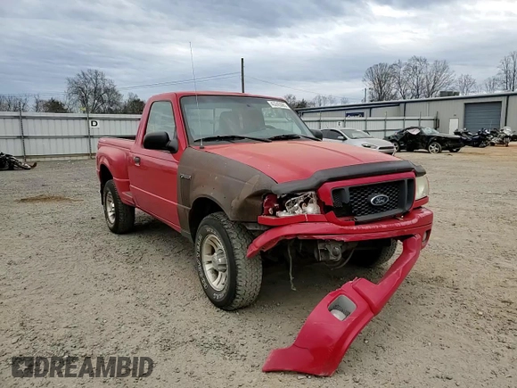 2004 Ford Ranger XL with VIN 1FTYR10U84PA40518, listed as a Copart auction lot 43245565 with 264,333 mi miles and Salvage Title. Bid and sale history available at DreamBid. Image 11.