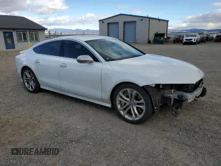 2013 Audi S7 with VIN WAUW2BFC8DN110379, listed as a Copart auction lot 77183304 with 95,061 mi miles and Salvage Title. Bid and sale history available at carsss.com. Image 4.