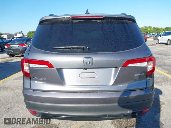 2022 Honda Pilot Special Edition with VIN 5FNYF5H25NB031399, listed as a IAAI auction lot 41638517 with 34,239 mi miles and . Bid and sale history available at carsss.com. Image 17.