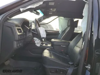 2021 Chevrolet Tahoe RST with VIN 1GNSKRKT8MR285506, listed as a Copart auction lot 43118385 with 84,201 mi miles and Salvage Title. Bid and sale history available at carsss.com. Image 7.
