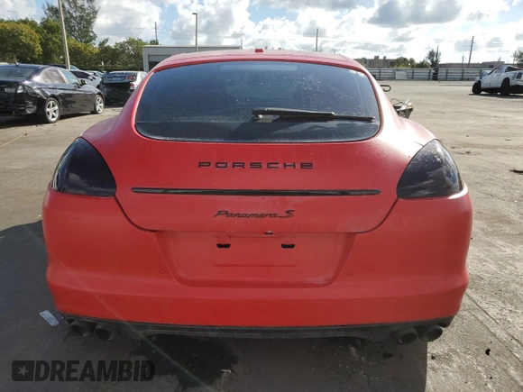 2012 Porsche Panamera S Hybrid с VIN WP0AD2A79CL045571, выставлен на аукционе Copart как лот 44125025 с пробегом 79 985 миль миль и Списание • Salvage title. История ставок и продаж доступна на DreamBid. Изображение 6.