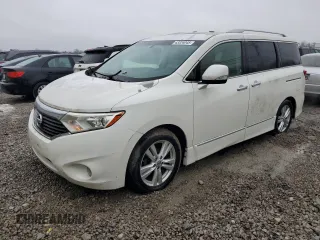 2011 Nissan Quest S with VIN JN8AE2KP7B9008563, listed as a Copart auction lot 43324045 with 168,436 mi miles and Clean Title. Bid and sale history available at carsss.com. Image 1.