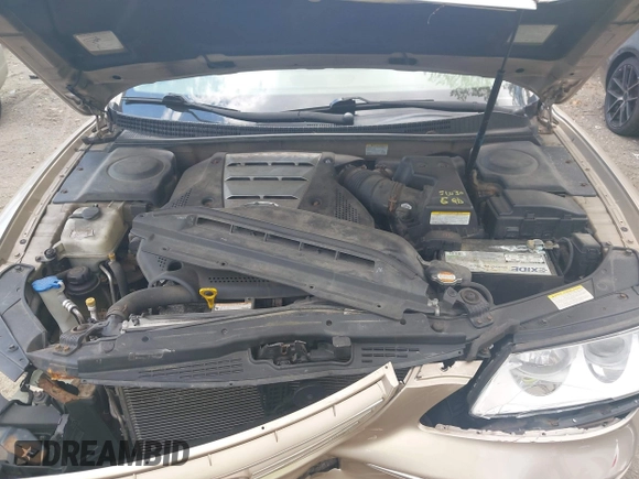 2006 Hyundai Azera SE with VIN KMHFC46FX6A125848, listed as a IAAI auction lot 42195041 with 147,596 mi miles and . Bid and sale history available at DreamBid. Image 10.