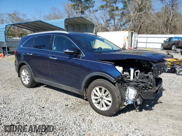 2020 Kia Sorento LX with VIN 5XYPG4A37LG671559, listed as a Copart auction lot 49225005 with 56,023 mi miles and Salvage Title. Bid and sale history available at DreamBid. Image 4.