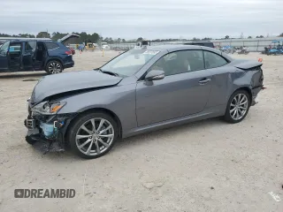 2014 Lexus IS 250 C with VIN JTHFF2C21E2530893, listed as a Copart auction lot 88097695 with 34,258 mi miles and Salvage Title. Bid and sale history available at DreamBid. Image 1.