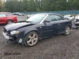 2007 Audi A4 3.2L with VIN WAUEH48H57K017291, listed as a Copart auction lot 51342945 with 138,146 mi miles and Salvage title. Bid and sale history available at DreamBid. Image 1.